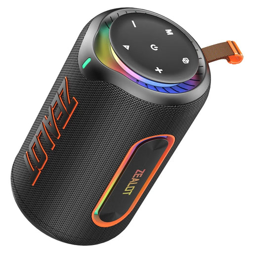 ZEALOT-MP1 Portable Bluetooth-Compatible Speaker 60W Enhanced Bass Waterproof Loudspeaker - Black - 2