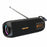 P12A 10W Stereo Outdoor Bluetooth-compatible Speaker with LED Display FM  /  AM Radio Support TF Card - 1