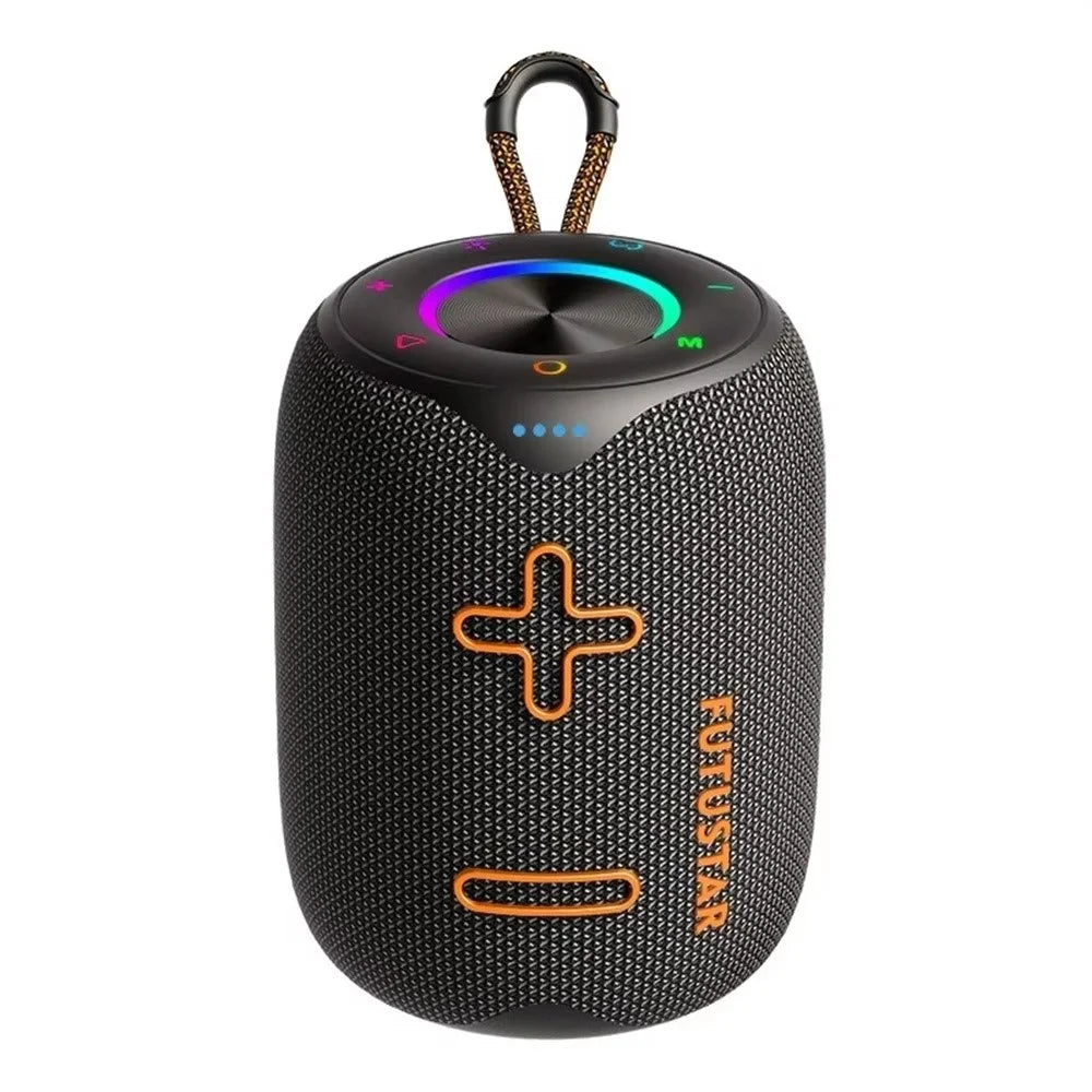 X6 20W Wireless Speaker Portable IPX6 Waterproof Deep Bass LED RGB Wireless Speaker for Outdoor  /  Indoor - Black - 1