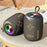X6 20W Wireless Speaker Portable IPX6 Waterproof Deep Bass LED RGB Wireless Speaker for Outdoor  /  Indoor - Black - 4