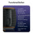 YESIDO YSW40 8W Portable Subwoofer TWS Bluetooth-compatible Wireless Speaker with RGB Light - 6