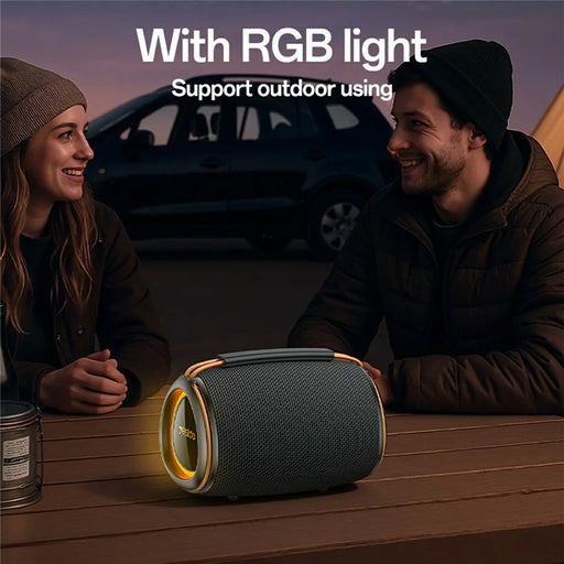 YESIDO YSW39 Multi Mode Playback Bluetooth-compatible Speaker 20W Powerful Sound RGB Lighting Subwoofer - 2