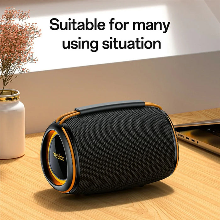 YESIDO YSW39 Multi Mode Playback Bluetooth-compatible Speaker 20W Powerful Sound RGB Lighting Subwoofer - 7