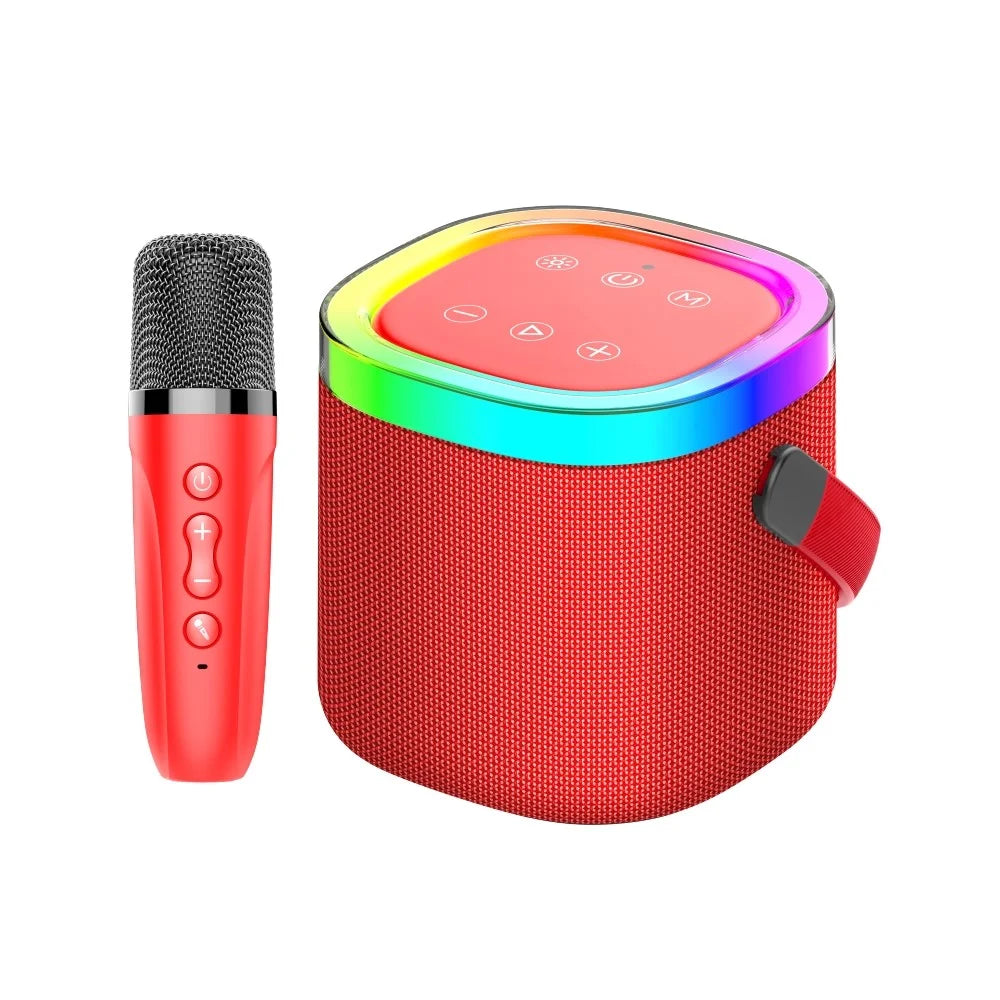 KONFULON F27 Dual 8W Driver Bluetooth-compatible Speaker with Microphone Wireless Audio System - Red - 1