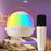 P9 Portable Bluetooth-compatible Speaker RGB Lighting HiFi Sound Karaoke Subwoofer with 2 Wireless Microphones - 4