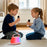 P13 HiFi Sound 5W Portable Karaoke System Wireless Bluetooth-compatible Speaker with 2 Microphones - Pink - 3