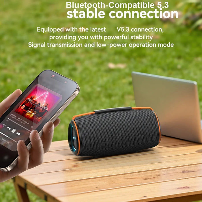 YESIDO YSW38 Desktop Bluetooth-compatible Speaker 30W High Power RGB Lighting Multi Mode Wireless Subwoofer - 6