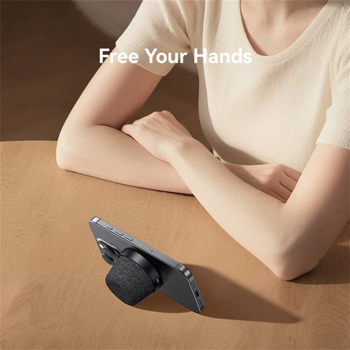 USAMS YX016 Magnetic Mini Speaker Bluetooth-Compatible 5.4 Phone Stand Music Player - 5