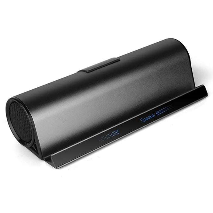 BT-10 Mini Portable Speaker Bluetooth-Compatible Subwoofer Phone Stand Long Playtime Bass Boost - 1