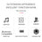 BT-10 Mini Portable Speaker Bluetooth-Compatible Subwoofer Phone Stand Long Playtime Bass Boost - 3