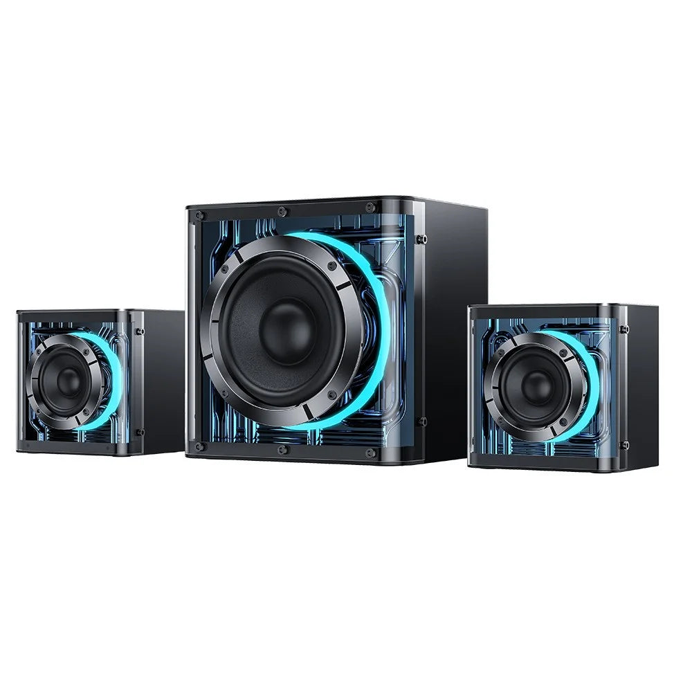 YESIDO YSW41 2.1 Channel RGB Bluetooth-Compatible Speaker 40W Rich Bass Immersive Sound AUX  /  USB Playback - EU Plug - 1