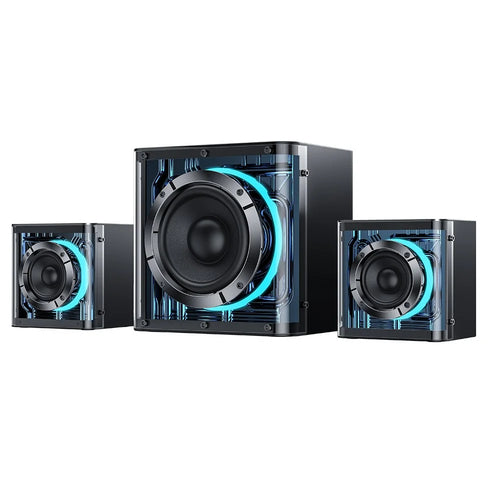 YESIDO YSW41 2.1 Channel RGB Bluetooth-Compatible Speaker 40W Rich Bass Immersive Sound AUX  /  USB Playback - EU Plug - 1