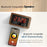 F1503 4 in 1 Wood Wireless Charging Station 15W Max Wireless Charger + Bluetooth-Compatible Speaker + Clock + FM Radio - 7