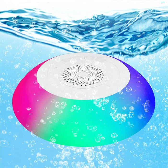 H501 Floating Bluetooth-compatible Speaker for Pool  /  Beach  /  Shower IPX7 Waterproof Stereo Sound Subwoofer with Colorful LED Lights - 5