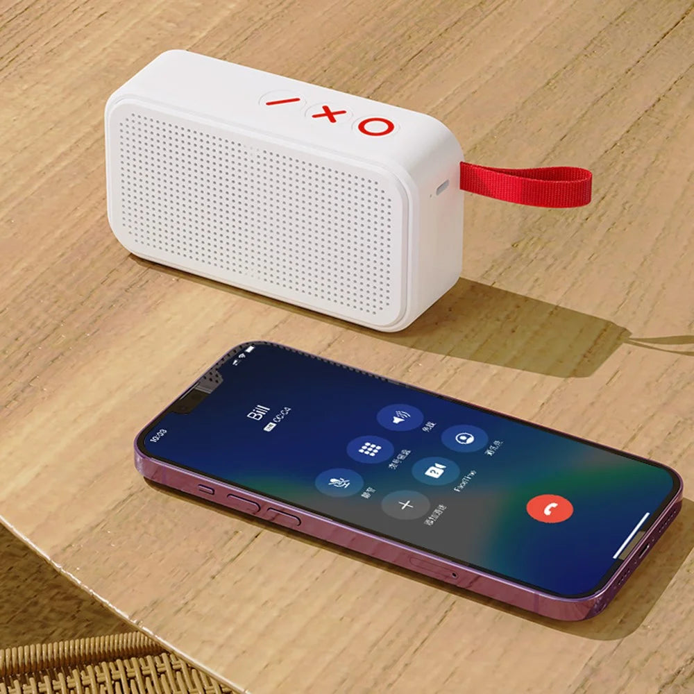 TWS Surround Stereo Bluetooth-Compatible Speaker F14 Outdoor Wireless Mini Subwoofer with USB-C Charging - 5