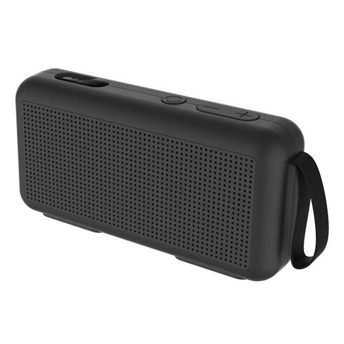 Bluetooth-Compatible Speaker F0 Outdoor Wireless Mini Subwoofer with HIFI Sound Portable Speaker - Black - 1