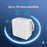 F12 Bluetooth-Compatible Speaker HIFI 360° Surround Sound Outdoor Wireless Mini Subwoofer - White - 3