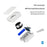 F12 Bluetooth-Compatible Speaker HIFI 360° Surround Sound Outdoor Wireless Mini Subwoofer - White - 4