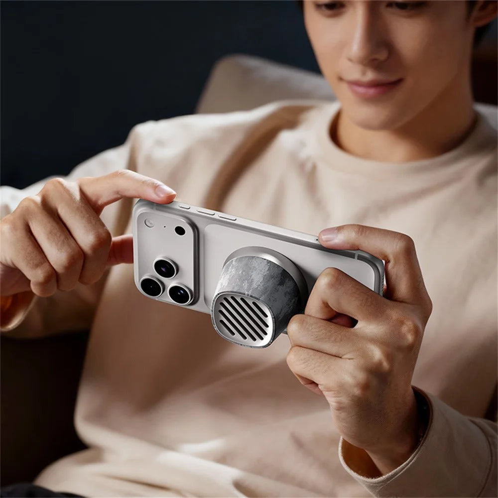 ROCK 15W Fast Charging Magnetic Wireless Charging Bluetooth-Compatible Speaker 360° Surround Sound Speaker - 6