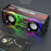 V8 Transparent Mecha Desktop Bluetooth-compatible Speaker 10W Powerful Bass Portable Soundbar with RGB Light - White - 7
