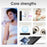 SMB-16 Bone Conduction Sleep Aid Bluetooth-compatible Speaker White Noise Sound Machine Under Pillow Speaker - Black - 5