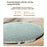 X5PRO Ultra Thin Pillow Disc Sleep Speaker Wireless Bluetooth-Compatible Speaker Bedside Sound Disc - Sapphire - 7