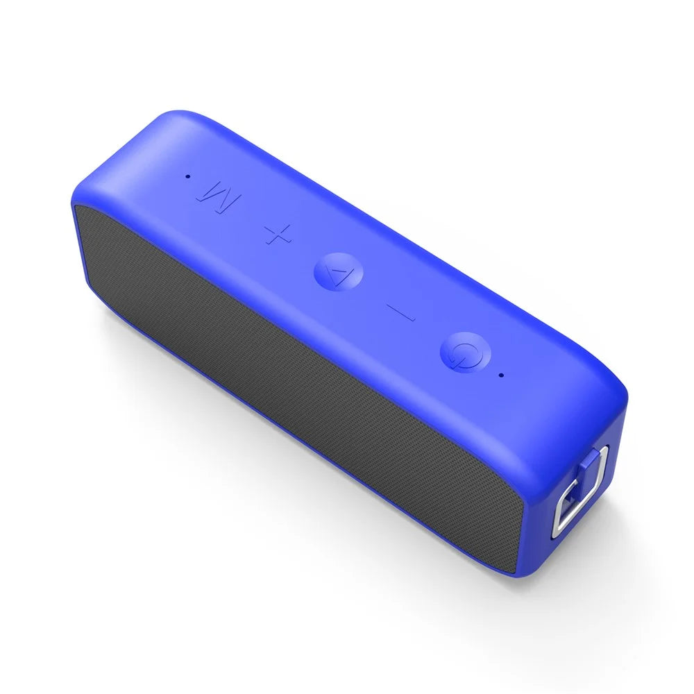 Wing 2020 Bluetooth-compatible Speaker IPX7 Waterproof 20W Portable Outdoor Subwoofer Speaker - Blue - 7