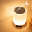 S66 Touch Control Wireless Cylinder Colorful Night Light Bluetooth-compatible Speaker Alarm Clock Desk Decoration - 2