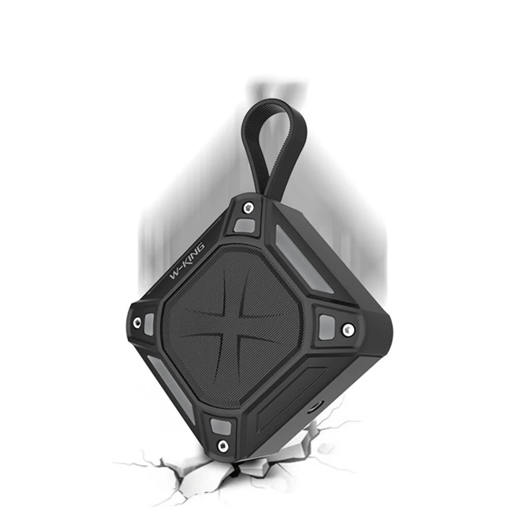 W-KING S6 Portable Bluetooth-compatible Speaker TF Card FM Radio Outdoor Waterproof Wireless Music Subwoofer - 2