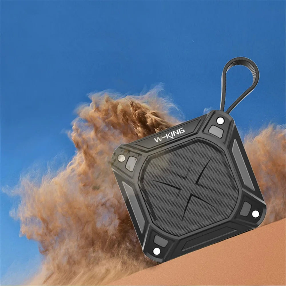 W-KING S6 Portable Bluetooth-compatible Speaker TF Card FM Radio Outdoor Waterproof Wireless Music Subwoofer - 7
