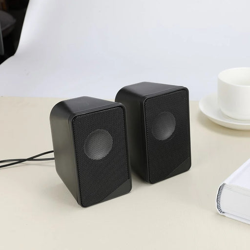 T-WOLF S2 Dual Wired Speaker Heavy Bass Surround Sound System Music Speaker for Desktop and Laptop - 2