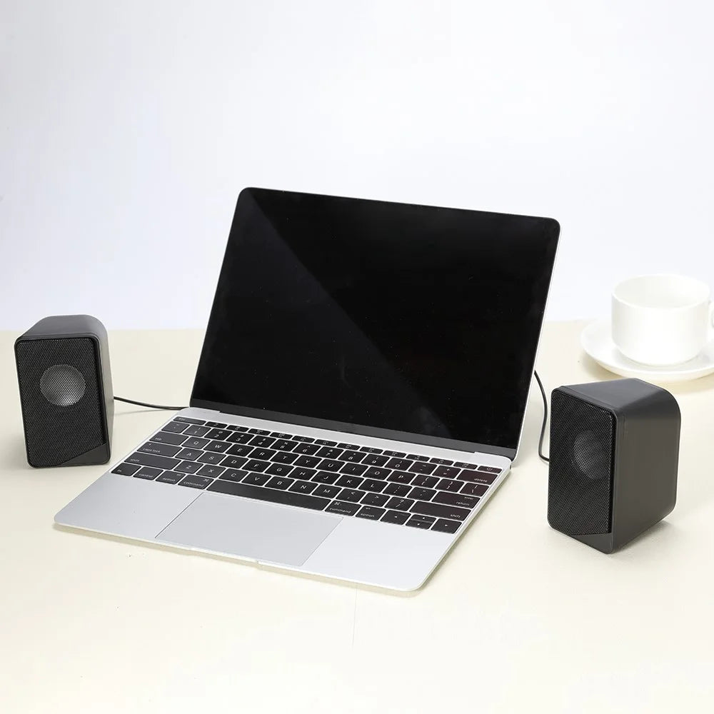 T-WOLF S2 Dual Wired Speaker Heavy Bass Surround Sound System Music Speaker for Desktop and Laptop - 3