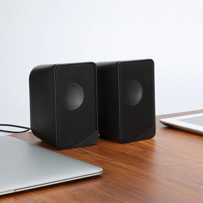 T-WOLF S2 Dual Wired Speaker Heavy Bass Surround Sound System Music Speaker for Desktop and Laptop - 4