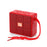 T&G TG311 Portable Bluetooth-compatible Speaker TF Card U-Disk FM Outdoor Waterproof Wireless Subwoofer with LED Light (CE Certificated) - Red - 1