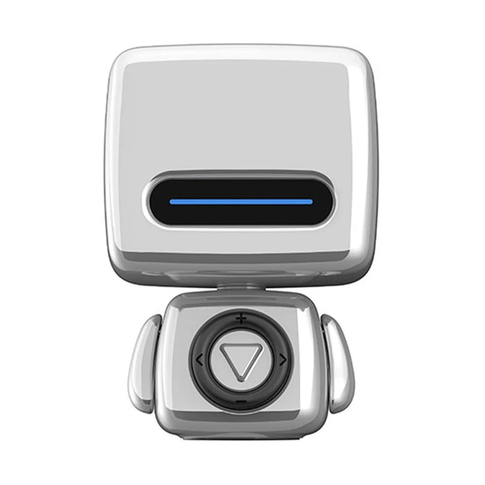 349 Creative Robot Design Portable Wireless Speaker Bluetooth-compatible Stereo Music Subwoofer - Silver - 1