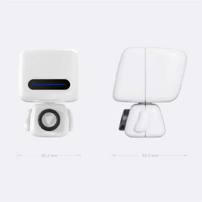 349 Creative Robot Design Portable Wireless Speaker Bluetooth-compatible Stereo Music Subwoofer - Silver - 6