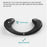 Portable Bluetooth-compatible V5.0 Wireless Speaker Support TF Card Deep Bass Neck Mounted Speaker - 7