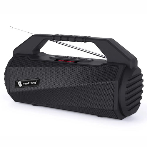 NEWRIXING NR4025 Wireless Bluetooth-compatible Speaker Portable TWS Speaker 10W Stereo Sound Amp Support TF Card/FM - Black - 1