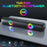 T-WOLF B320 Desktop Stereo Speaker Wireless Bluetooth-compatible Speaker with RGB Light Portable Sound Amp for Home Office - 4
