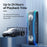 CYBORIS F10 TWS Bluetooth-compatible Speaker IPX7 Waterproof 25W Extra Bass Subwoofer with RGB Light - 5