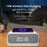 CYBORIS Bluetooth-compatible Speaker 15W Wireless Charger with LED Clock Alarm Function FM Radio Subwoofer - 5