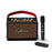 CYBORIS T9 Retro TWS Bluetooth-compatible Speaker Outdoor 80W Portable Subwoofer with Microphone and Remote Control - 1