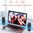 J016 Portable Outdoor Rechargeable Bluetooth-compatible Speaker Wireless Music Subwoofer Support TF Card / U-Disk Playback - Black - 2
