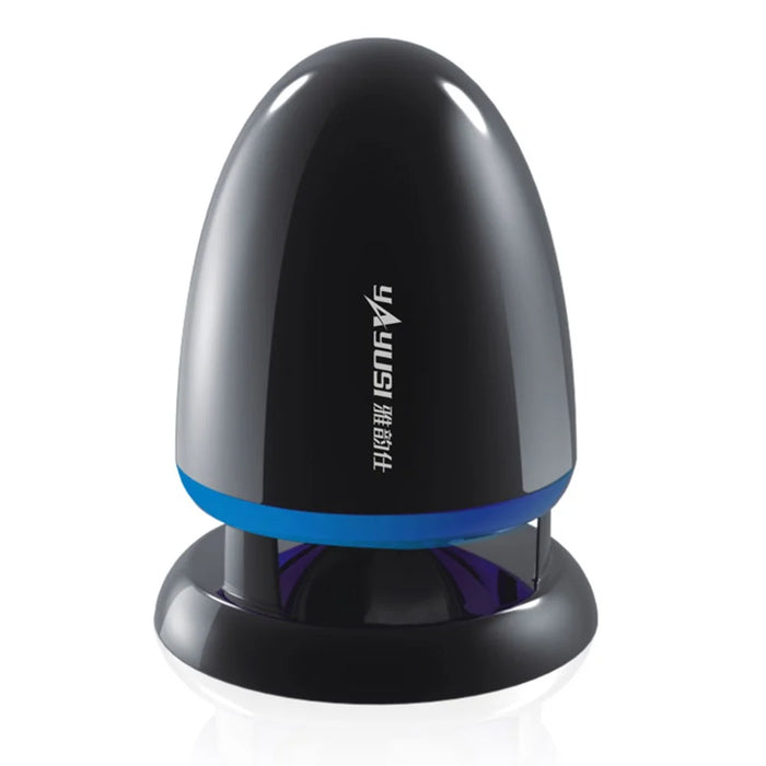 YAYUSI A801 Mini Speaker 3.5mm Audio Speaker with LED Light Non-Slip Wired Sound Amplifier for Desktop - 1