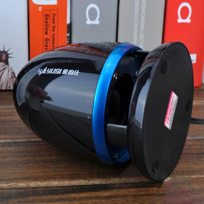 YAYUSI A801 Mini Speaker 3.5mm Audio Speaker with LED Light Non-Slip Wired Sound Amplifier for Desktop - 4