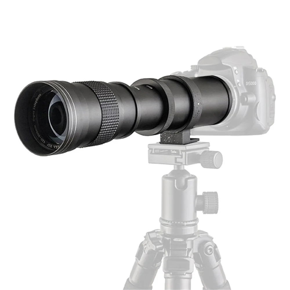 420-800mm F / 8.3-16 Telephoto Lens Camera Zoom Lenses for Canon, Sony, Minolta, Nikon - 1