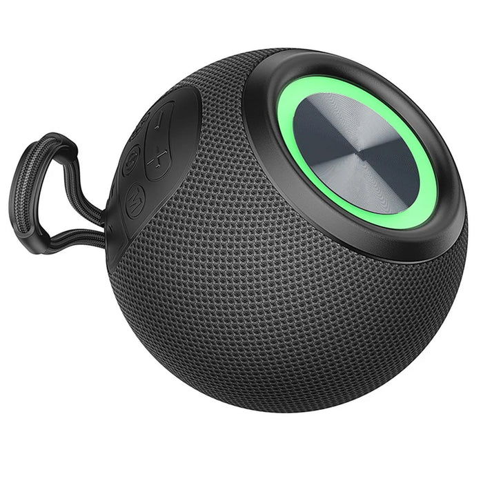 T&G TG337 Portable Speaker Wireless Bluetooth-compatible 3D Stereo Subwoofer Waterproof Outdoor Loudspeaker with Lanyard - Black - 1