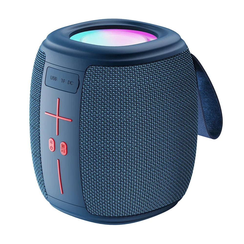 YESIDO YSW14 Portable Wireless Bluetooth-compatible Speaker RGB Light Subwoofer Support TF Card - 1