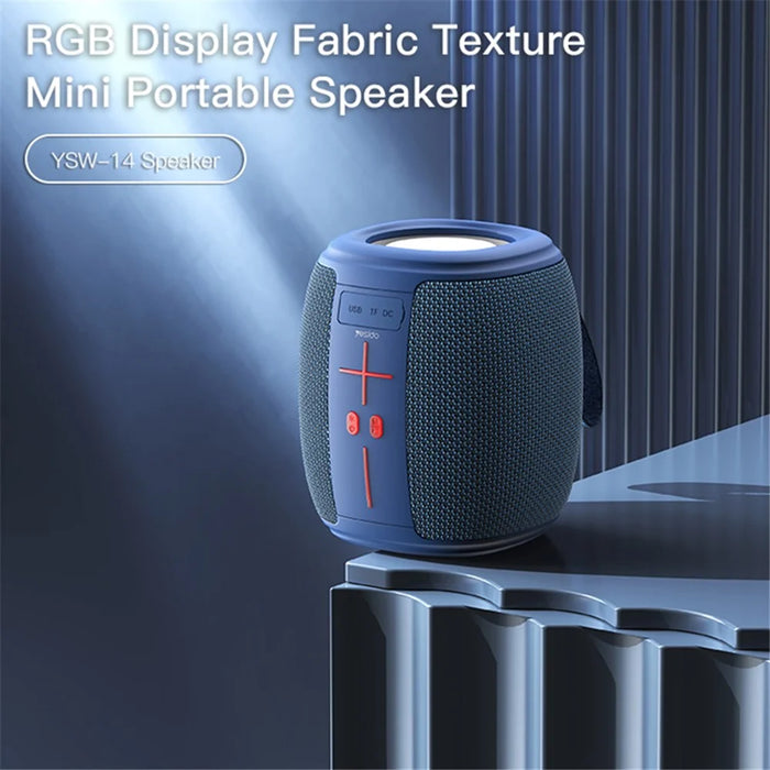 YESIDO YSW14 Portable Wireless Bluetooth-compatible Speaker RGB Light Subwoofer Support TF Card - 2