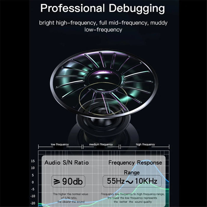 YESIDO YSW14 Portable Wireless Bluetooth-compatible Speaker RGB Light Subwoofer Support TF Card - 7
